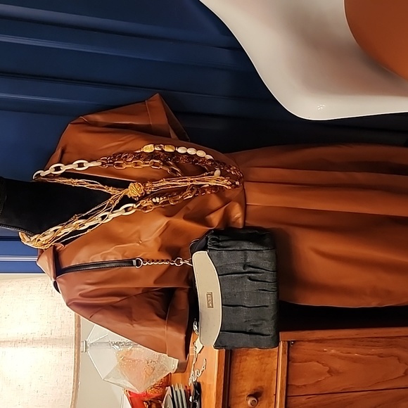 Miche purse shell w jean and faux ostrich trim! LIKE NEW! - Picture 9 of 9